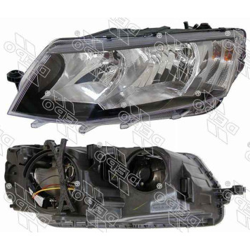 Фара SKODA OCTAVIA 13- лев. с электрокорректором <b>DEPO 665-1126LMLDEM2</b>-1