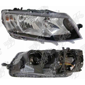 Фара SKODA OCTAVIA 13- прав. с электрокорректором <b>DEPO 665-1126RMLDEM2</b>-1