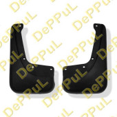 Брызговики задние (под оригинал) (комплект - 2 шт.) FORD FOCUS II (05-11) <b>DEPPUL DE15326FF2</b>
