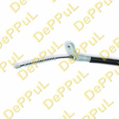 Трос стояночного тормоза левый (L) NISSAN TIIDA (C11X) (07-..) <b>DEPPUL DEM11A</b>