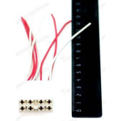 Колодка панели приборов ВАЗ 2101-2107 с проводами S=0,75мм <b>ДИАЛУЧ КЛ056-1В</b>