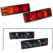 Фонари задние ВАЗ 21011 нового образца (2шт) <b>21011-3716040-10 + 21011-3716041-10</b>