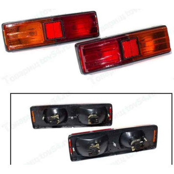 Фонари задние ВАЗ 21011 нового образца (2шт) <b>21011-3716040-10 + 21011-3716041-10</b>