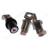 Замок багажника ВАЗ 2111, 2112 в сборе с личинками <b>Димитровград 2111-6100040</b>