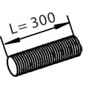 Труба выхлопного газа DINEX 47259