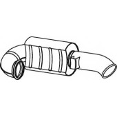 Глушитель выхлопных газов конечный DINEX 82611