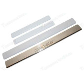 Накладки внутр. порогов LADA Vesta SW Cross 'CROSS' нерж.сталь комплект 4шт <b>DolleX NPS-087</b>