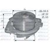 Водяной насос DOLZ S211