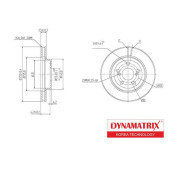 Диск тормозной <b>DYNAMATRIX DBD620</b>