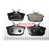 Комплект колодок для дисковых тормозов <b>DYNAMATRIX DBP1095</b>
