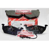 Комплект колодок для дисковых тормозов <b>DYNAMATRIX DBP1398</b>