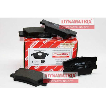 Комплект колодок для дисковых тормозов <b>DYNAMATRIX DBP1892</b>