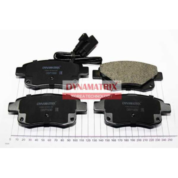 Комплект колодок для дисковых тормозов <b>DYNAMATRIX DBP1930</b>
