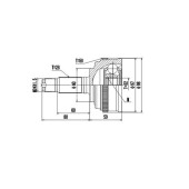Комплект шруса <b>DYNAMATRIX DCV823014</b>