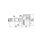 Комплект шруса <b>DYNAMATRIX DCV841015</b>