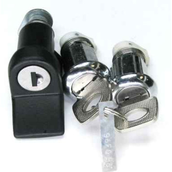 Замок багажника ВАЗ 2110 в сборе с личинками <b>ДЗА 2110-6100040-30</b>