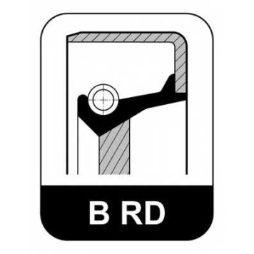 Сальник коленвала ВАЗ 2101 передний ELRING 059.790 (2101-1005034)-2
