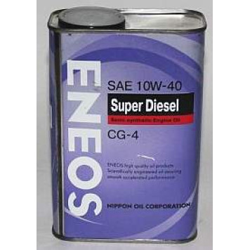 Масло моторное полусинтетическое 0.94л 10w40 CG Eneos DIESEL CG-4 OIL1325