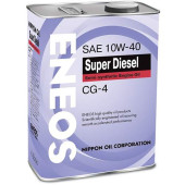Масло моторное полусинтетическое 4л 10w40 CG Eneos DIESEL CG-4 OIL1328