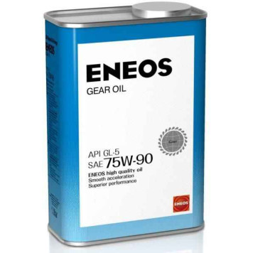 Масло трансмиссионное 1л 75w90 Eneos GEAR GL-5 OIL1366