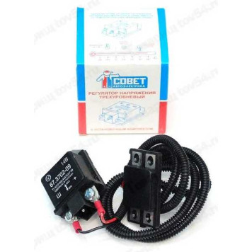 Реле зарядки ВАЗ 2105 трехуровневый <b>Энергомаш 67.3702-09</b>