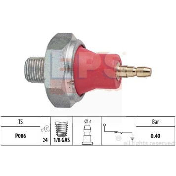 Датчик давления масла_ Opel Astra 1.7TD 91-96, Honda Civic 1.2-1.8i 84> <b>EPS 1800015</b>