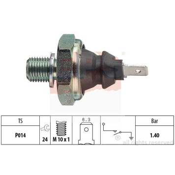 Датчик давления масла 1.4Bar_ Audi 80-100A3A4A6 1.6-2.8i1.6D2.0DTD 86> <b>EPS 1800046</b>