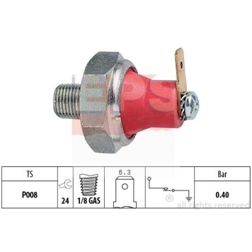 Датчик давления масла! Mitsubishi Lancer 1.6i/1.8i 91>/Galant 1.8i/2.0i/2.0TD 92> <b>EPS 1800094</b>