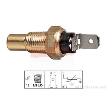 Датчик температуры охл.жидк.! Mitsubishi Colt 1.3-1.8i 88-94/Galant 1.6-2.5i/2.0TD 88> <b>EPS 1830080</b>