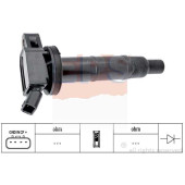 Катушка зажигания_ Toyota AvensisCamrySolaraPreviaRav 4Picnic 2.02.4 00> <b>EPS 1970466</b>