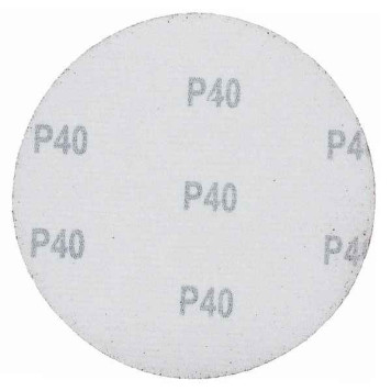 Круг шлифовальный абразивный P40 125мм под липучку 1шт ЕРМАК 645065-2