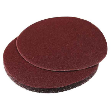 Круг шлифовальный абразивный P100 125мм под липучку 1шт ЕРМАК 645069