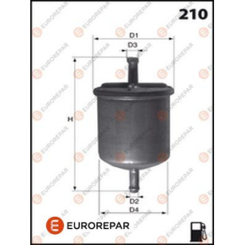 Фильтр бензи <b>EURO REPAR 1612797980</b>