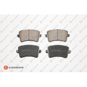 Задние тормозные колодки <b>EURO REPAR 1617271980</b>