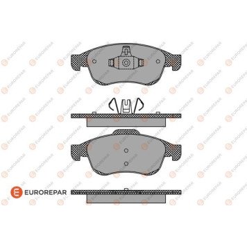 Передние тормозные колодки <b>EURO REPAR 1617274080</b>