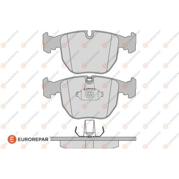 Передние тормозные колодки <b>EURO REPAR 1617279680</b>