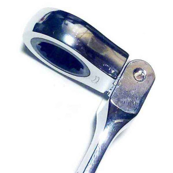 Ключ комбинированный трещоточный шарнирный 10мм ЭВРИКА ER-61010H-1