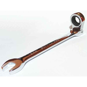 Ключ комбинированный трещоточный шарнирный 12мм ЭВРИКА ER-61012H-2