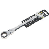 Ключ комбинированный трещоточный шарнирный 17мм ЭВРИКА ER-61017H
