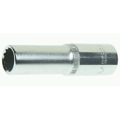 Головка 13мм 1/2" 12 гран. длинная ЭВРИКА ER-91506-12