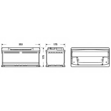Аккумулятор EXIDE 112SE / EB852-1