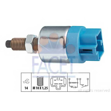 Выключатель фонаря сигнала торможения FACET EPS 1.810.090 / 7.1090