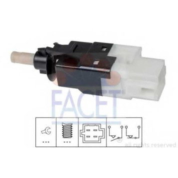 Выключатель фонаря сигнала торможения FACET EPS 1.810.252 / 7.1252