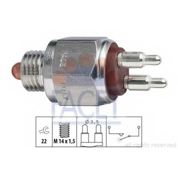 Выключатель фары заднего хода FACET EPS 1.860.036 / 7.6036