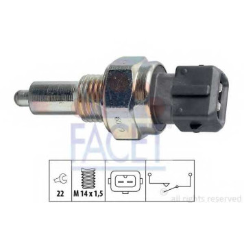 Выключатель фары заднего хода FACET EPS 1.860.099 / 7.6099