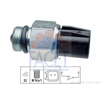 Выключатель фары заднего хода FACET EPS 1.860.267 / 7.6267