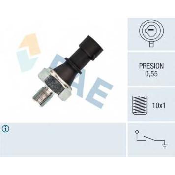Датчик давления масла FAE 12436