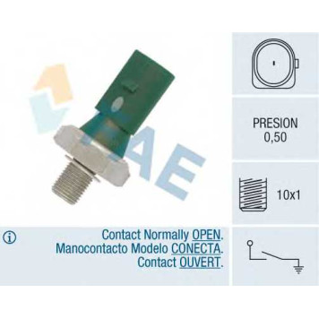 Датчик давления масла FAE 12881