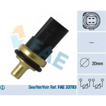 Датчик температуры охлаждающей жидкости FAE 33781