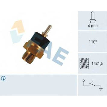 Термовыключатель сигнальной лампы охлаждающей жидкости FAE 35780